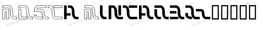 MDSCh Mincho32字体转换
